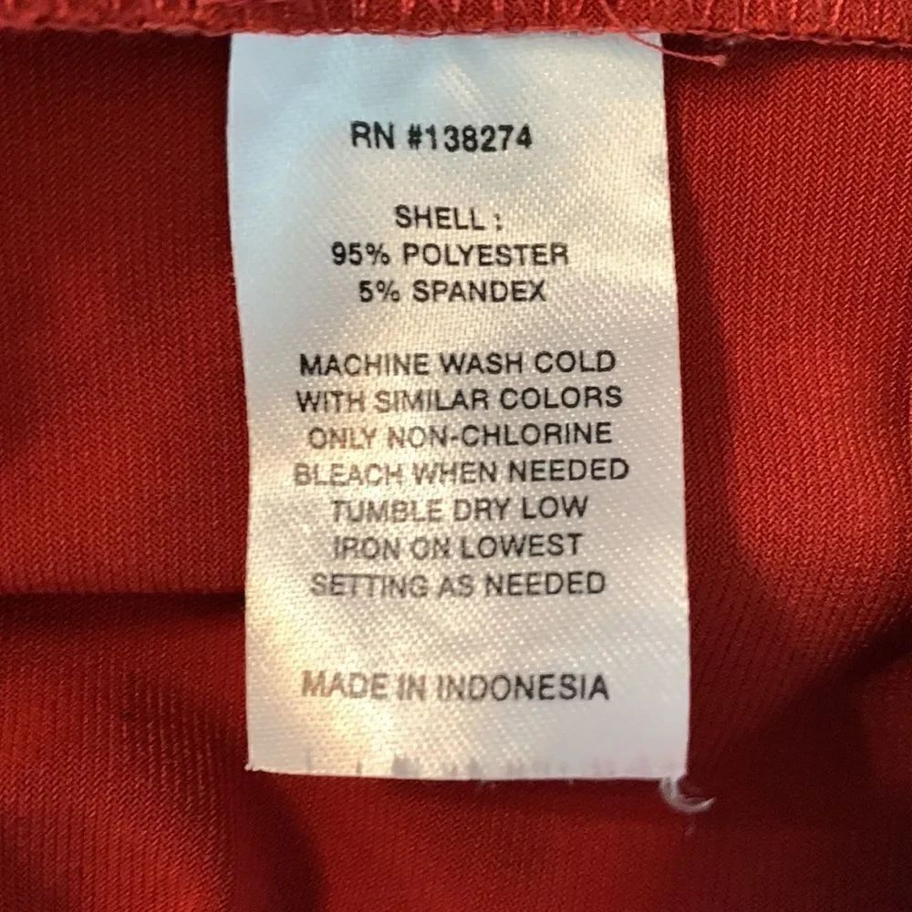 Designer Wrap Ruched Ruched Dress Copper Small Orange - Picture 9 of 9